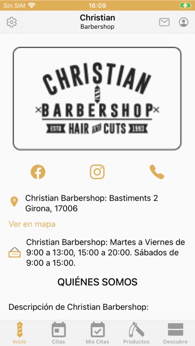 Christian Barbershop Screenshot