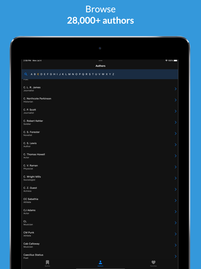 Instant Quotes offline