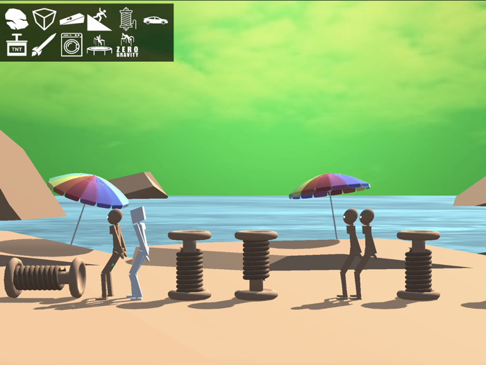 Beach Sand Physics Playground