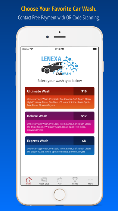Lenexa Car Wash Screenshot