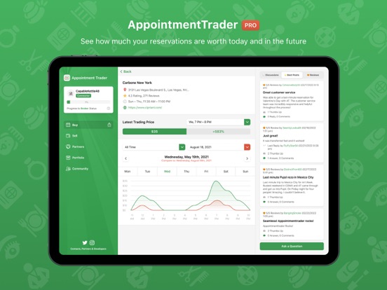 Appointment Trader iPad screenshot 6 - Lifestyle app