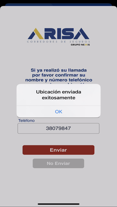 Arisa Móvil Screenshot