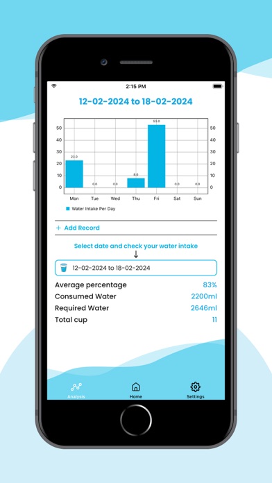 DrinkDrift - Water Reminder Screenshot