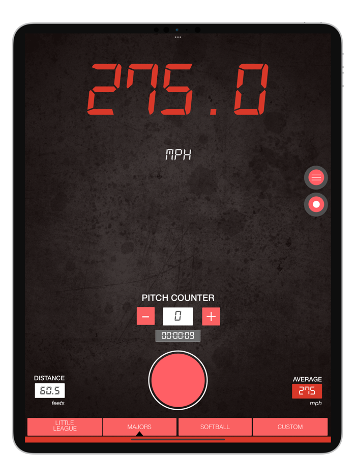 Baseball Pitch Speed Radar Gun