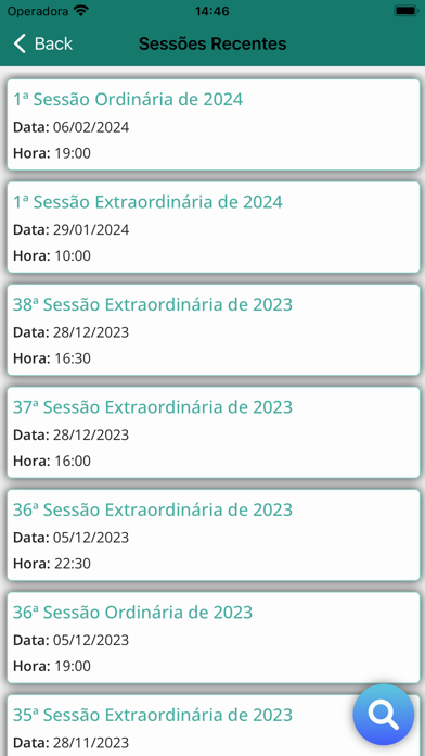 Câmara Municipal de Avaré Screenshot