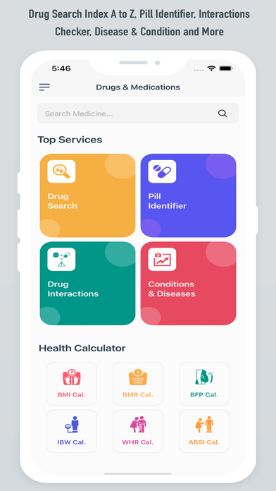 Drug Identifier & Drug Search Screenshot