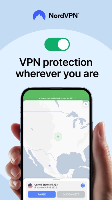 Screenshot 1 of NordVPN: VPN Fast & Secure App