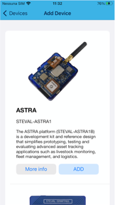 ST Asset Tracking screenshot