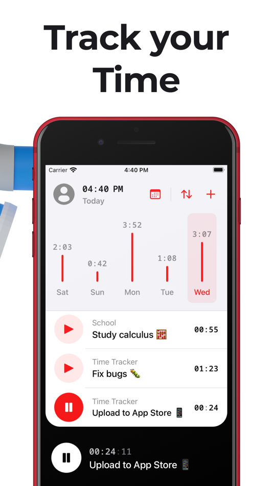 #4. Time Tracker - Pomodoro (iOS) 由: Swazer Ltd.