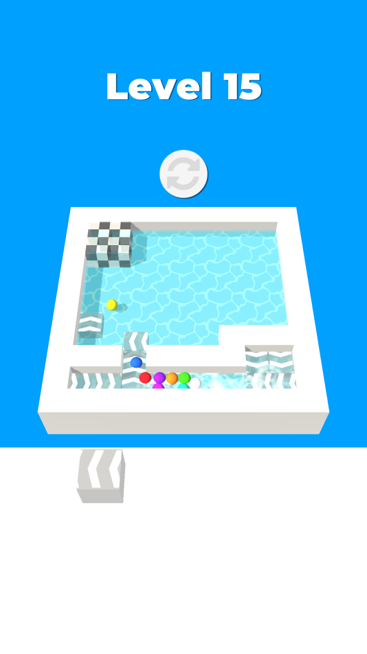 #3. Force the Balls - Puzzle Game (iOS) Podle: Nikita Subachev