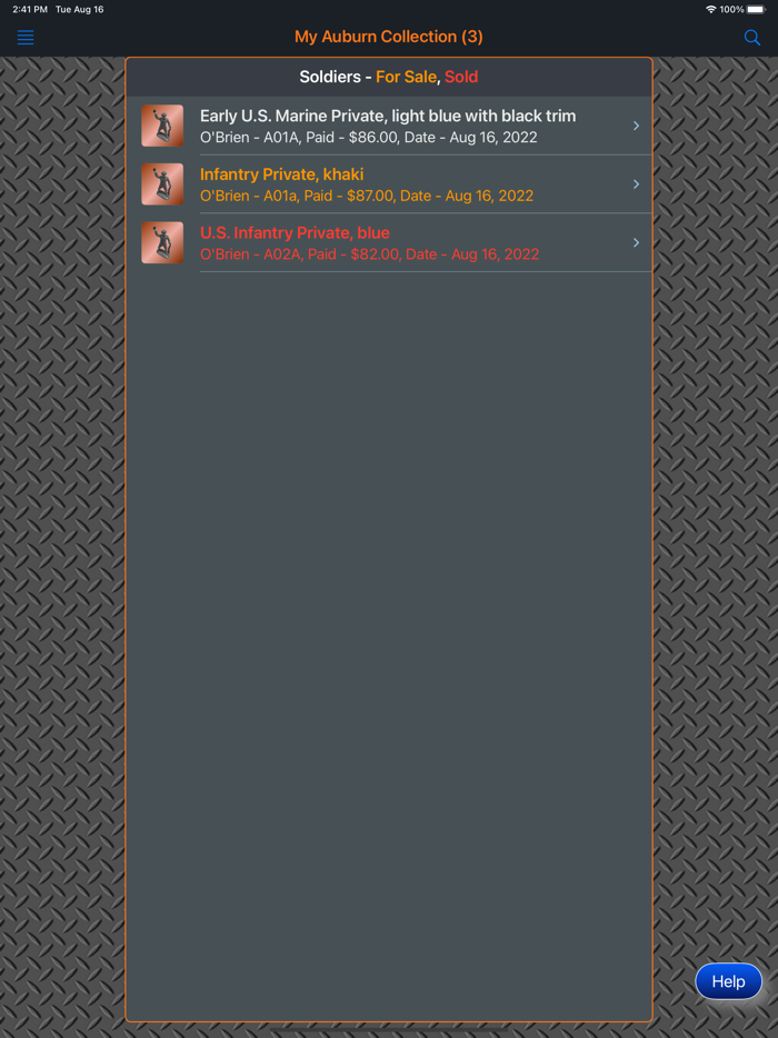 Auburn Rubber Toy Soldiers