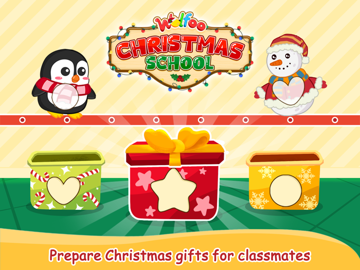 Wolfoo Christmas Day At School