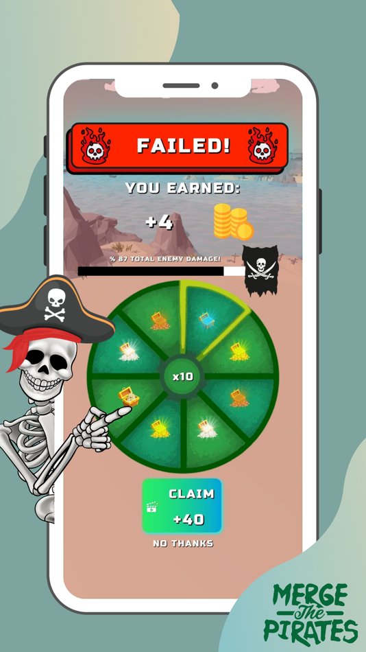 #5. Merge the Pirates (iOS) 由: AMAZOI Bilişim Sistemleri