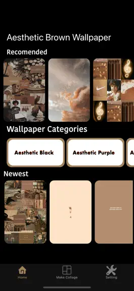 Game screenshot Aesthetic Brown Wallpaper mod apk