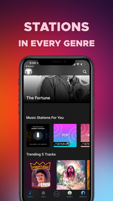 SocialMob - New indie music Screenshot