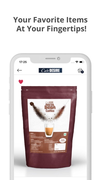 cafedesire.io Screenshot