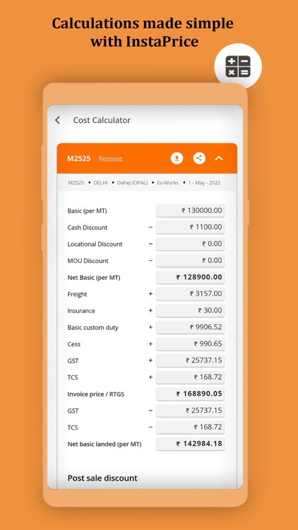 InstaPrice-Polymer Pricing App screenshot-3