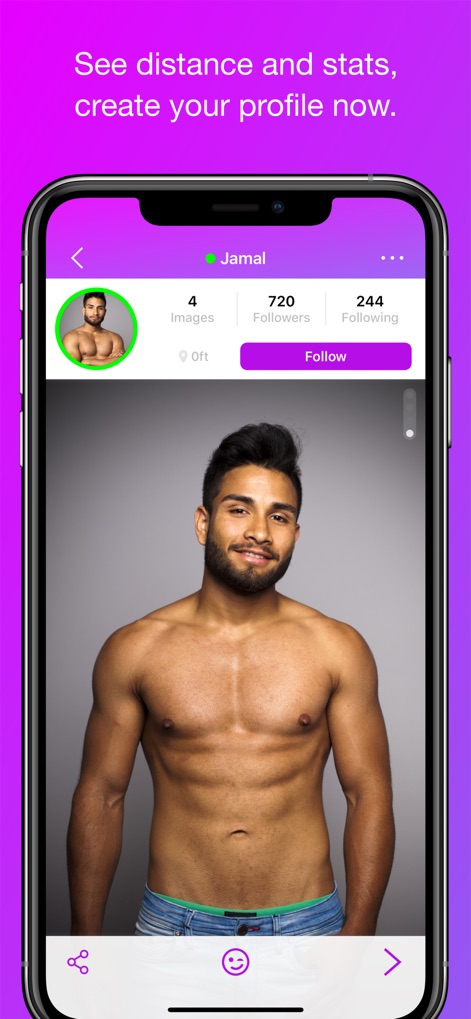 Shuggr - Cet outil offre une vue détaillée des profils, affichant les statistiques de followers et la distance des profils, facilitant une meilleure compréhension des personnes à proximité.