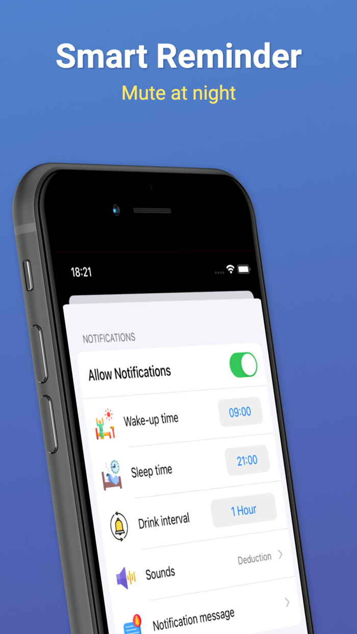 Drink Water Reminder Tracker