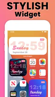 color widgets - custom widgets iphone screenshot 1