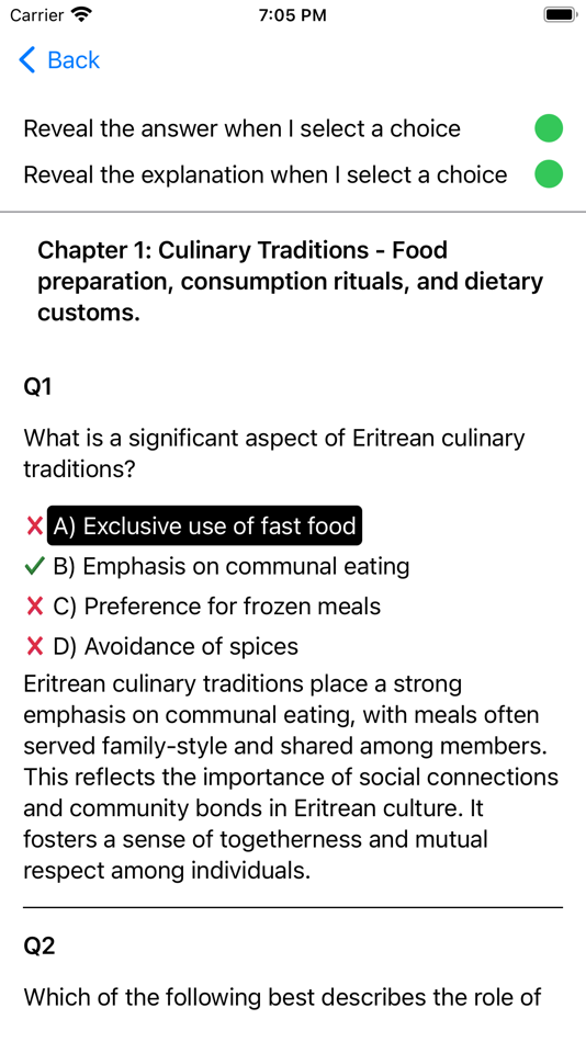 #2. Culture of Eritrea Exam (iOS) 由: Martin Tseng