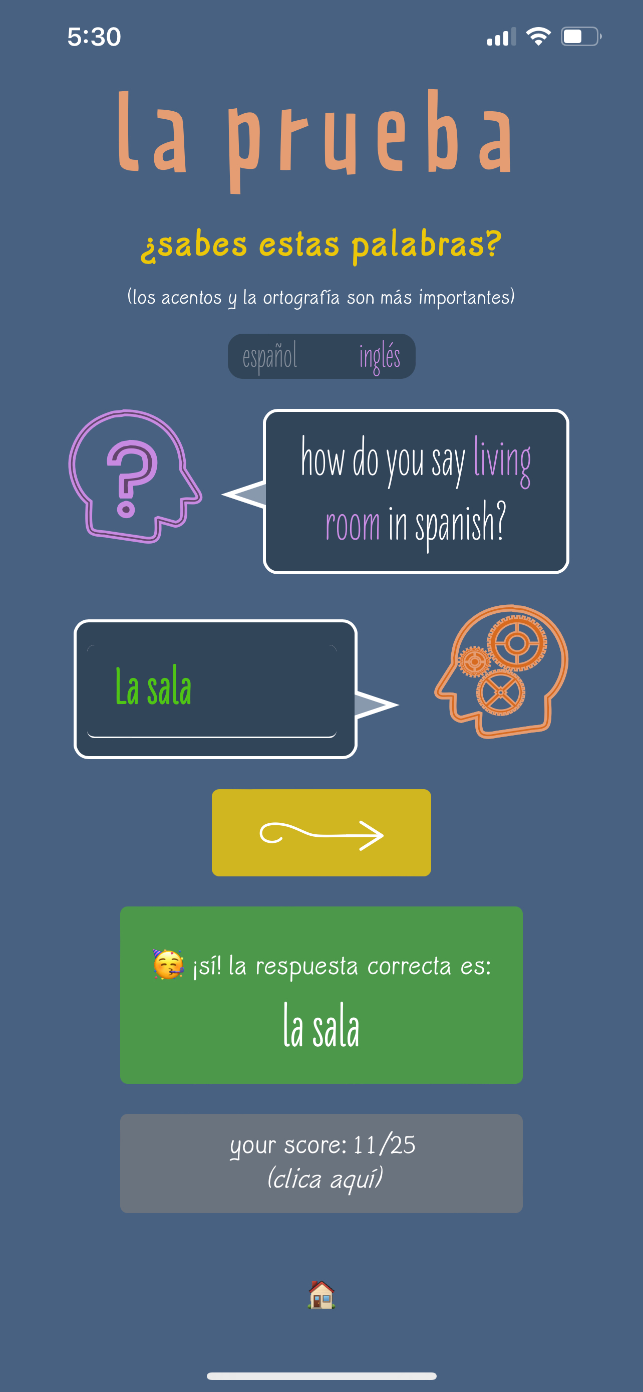 ¡palabras!