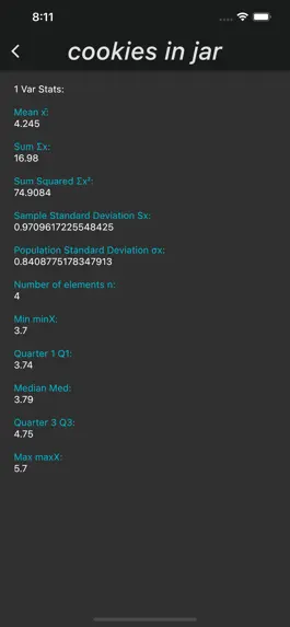 Game screenshot Staty - Statistics Calculator hack