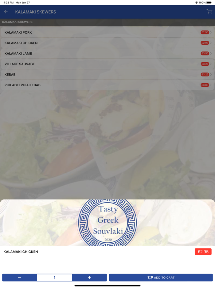 Tasty Greek Souvlaki