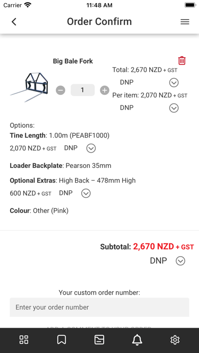 Pearson Dealer Screenshot