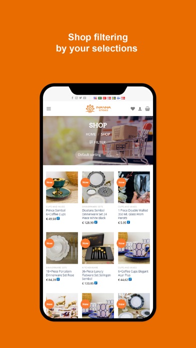 Inanna: Homeware, Glassware Screenshot