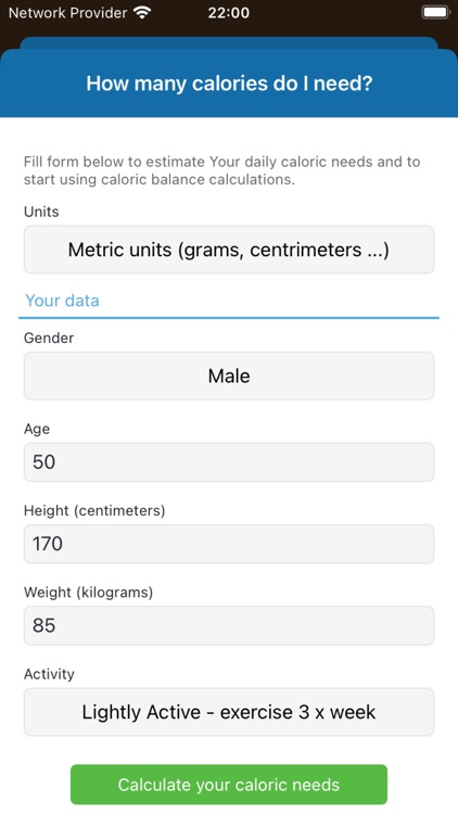 Caloriator screenshot-6