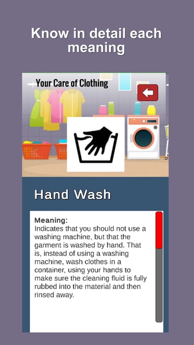 Your Care of Clothing Screenshot