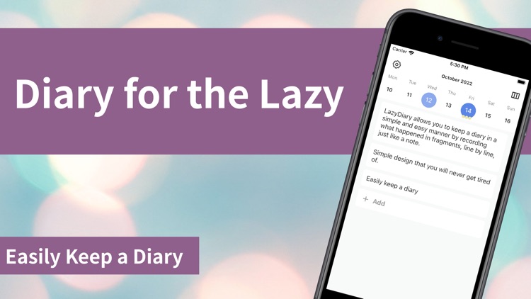 LazyDiary-Daily Diary Journal