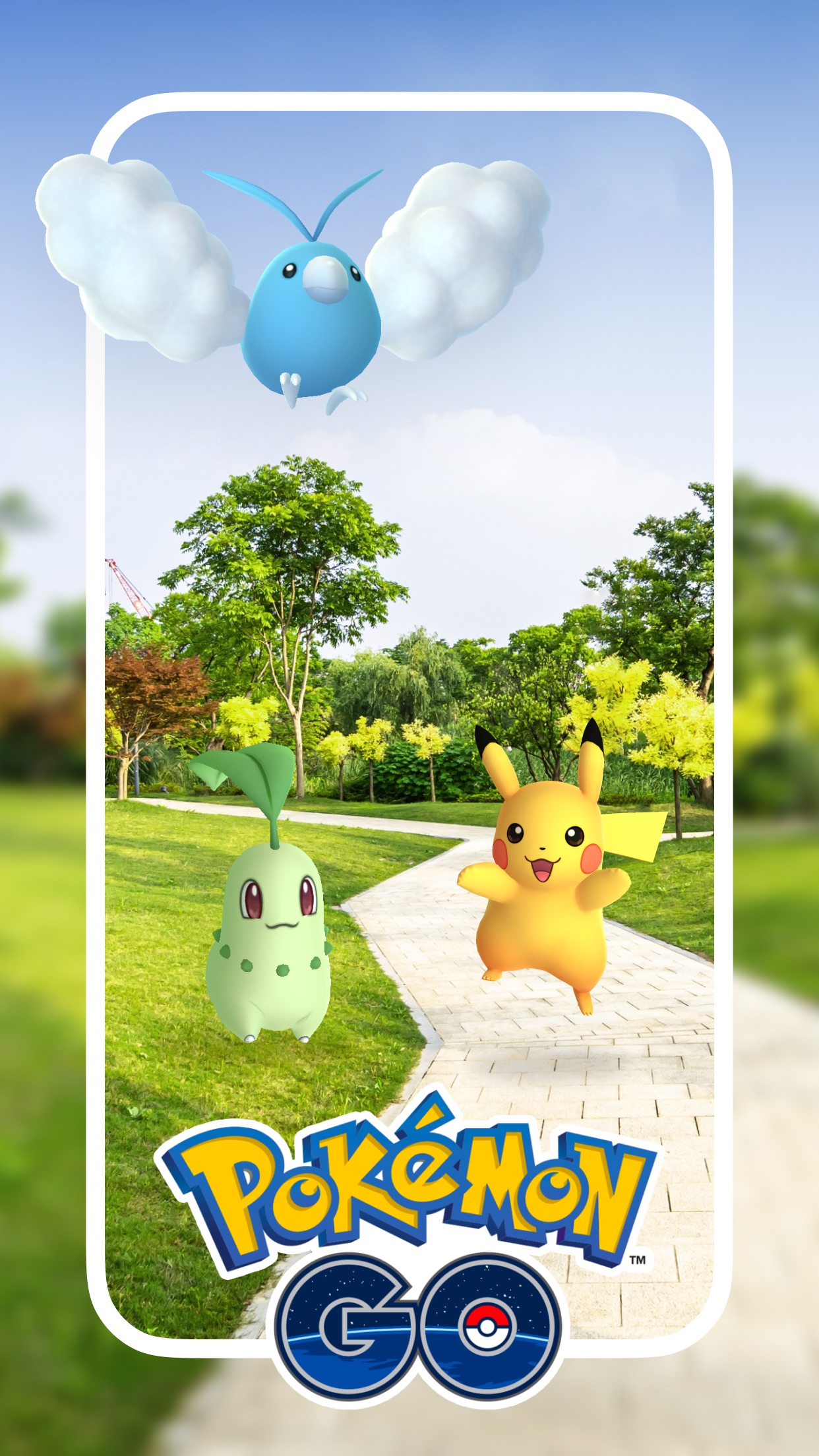 Screenshot do app Pokémon GO