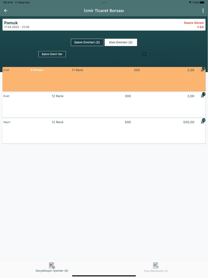 İzmir Salon Satış