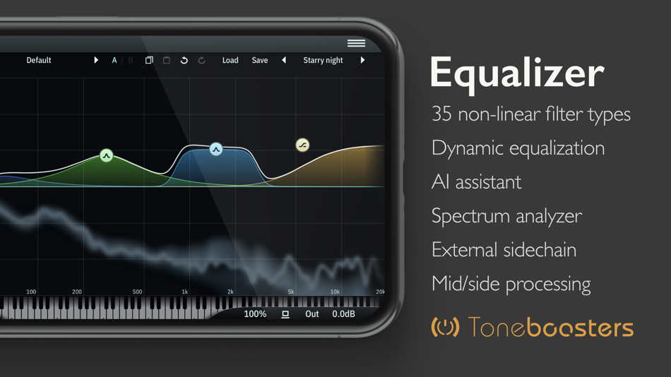 #1. TB Equalizer (iOS) De: ToneBoosters