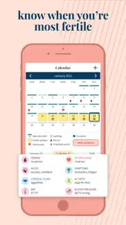ovia: fertility, cycle, health iphone screenshot 3