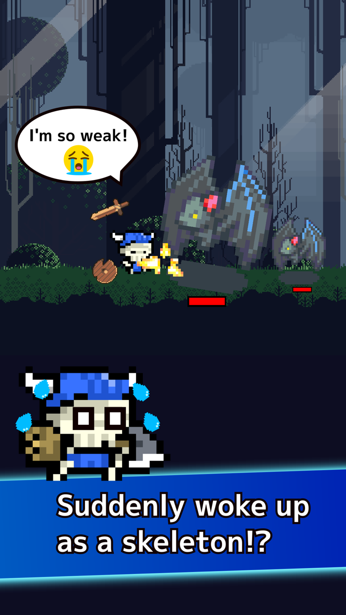 Idle Skeleton - Pixel RPG