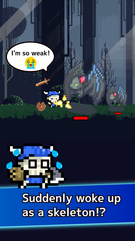 Idle Skeleton - Pixel RPG screenshot 2