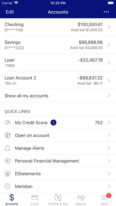 Union Bank, Inc WV Screenshot