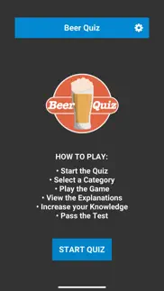 beer certification quiz iphone screenshot 1