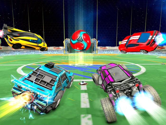 Rocket Car Soccer League Arena