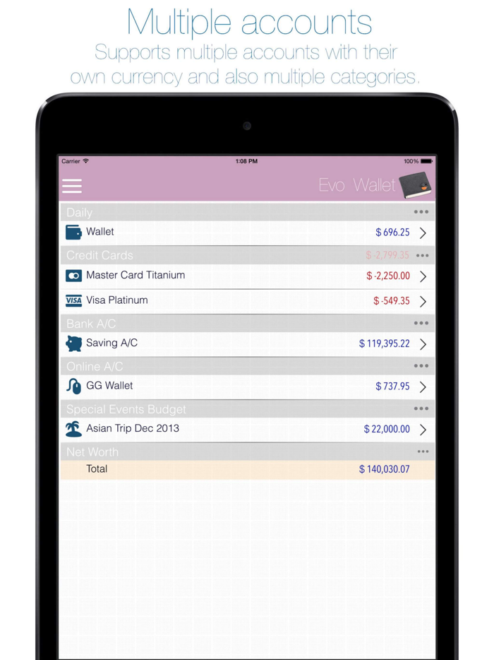EvoWallet Lite - Money Tracker