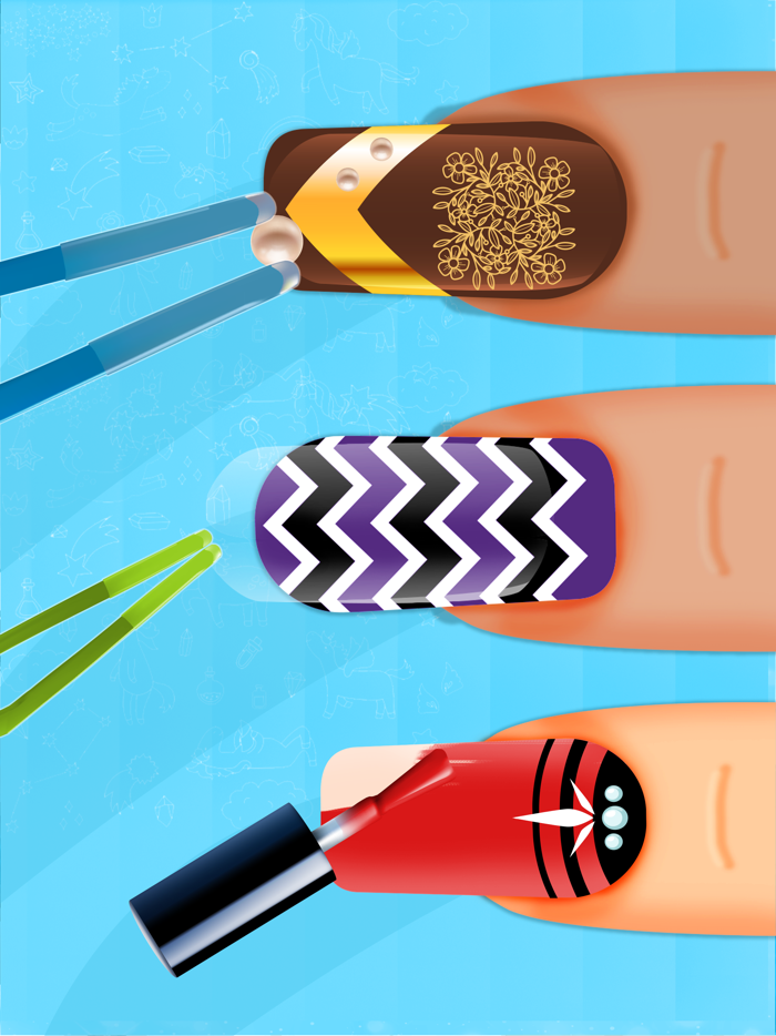 Unicorn Nail Salon Manicure