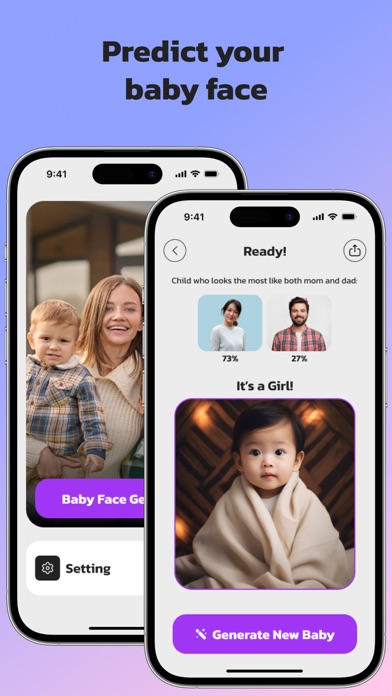 Screenshot 2 of AI Baby Generator - Face Maker App