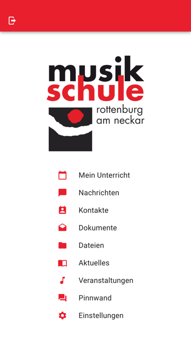 Musikschule Rottenburg Screenshot