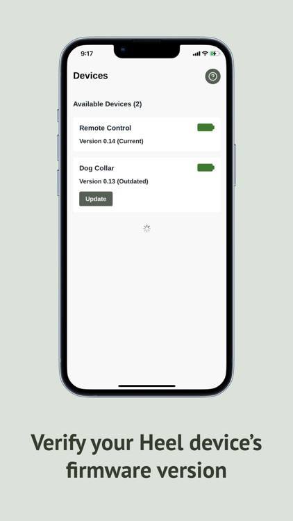 Heel Firmware Update