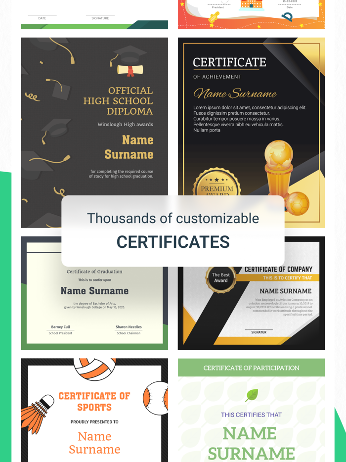 e-Certificate Maker