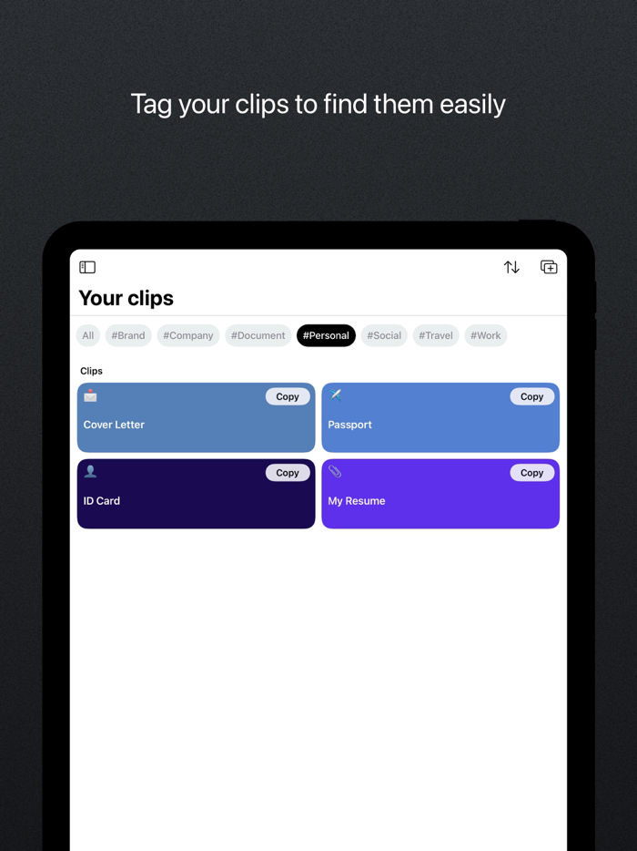 Clipboard PRO Paste Anywhere