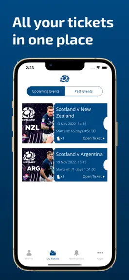 Game screenshot Scottish Rugby Ticketing mod apk